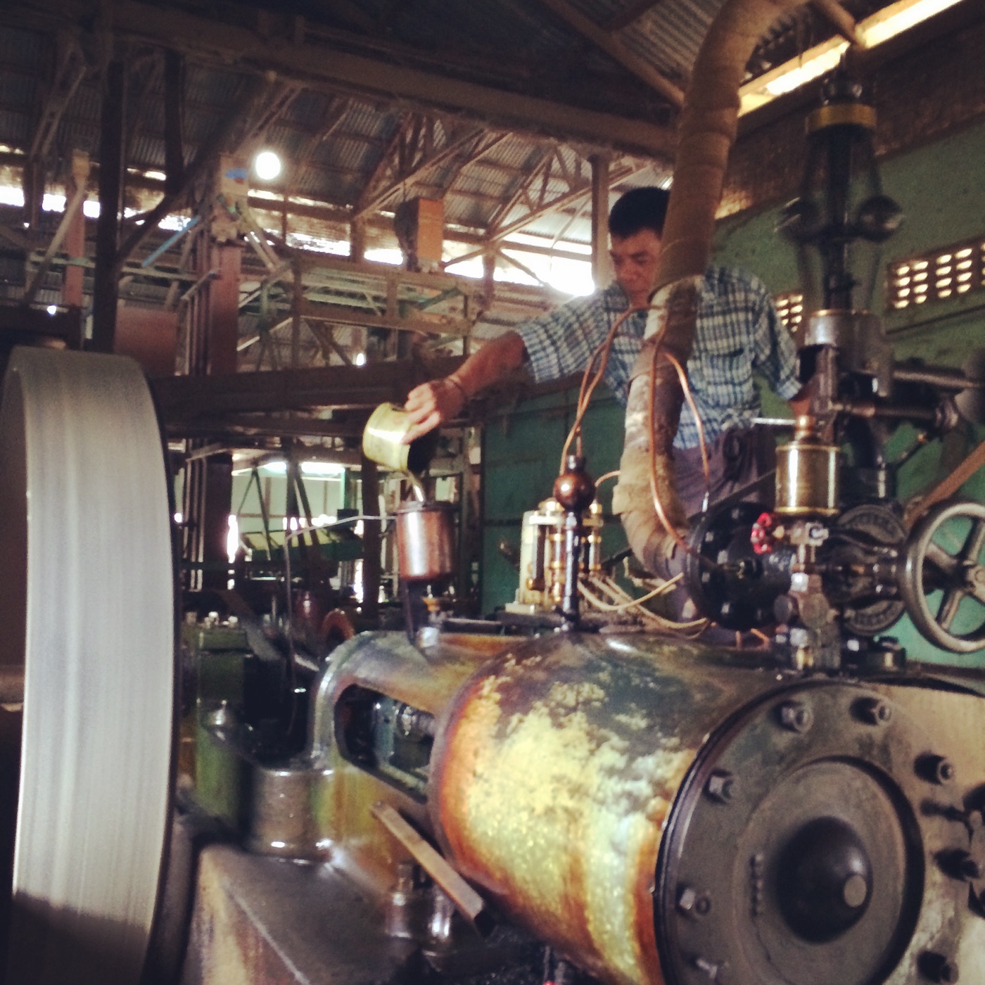 Rice production in Myanmar